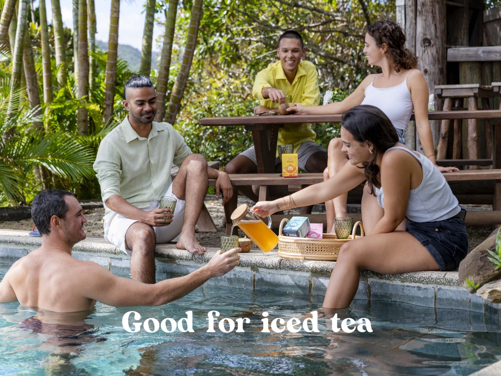 Mauritius organic ice tea - Sunrise Boost