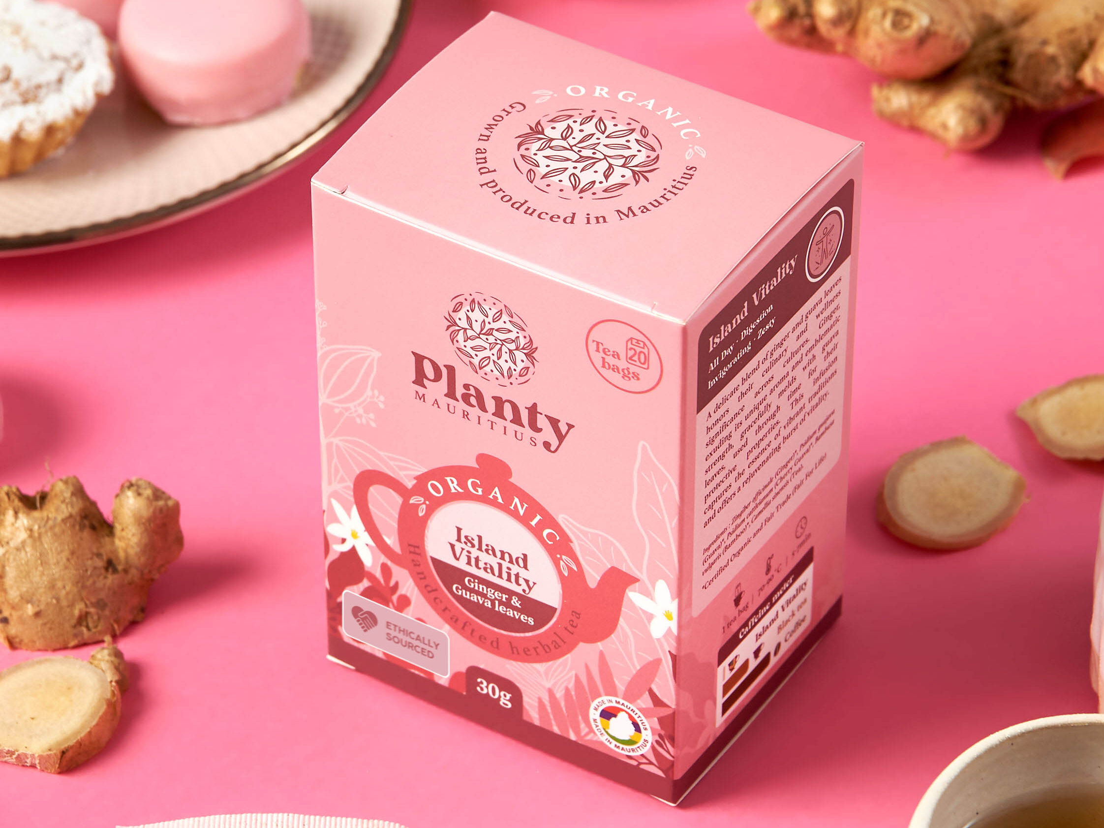 Island Vitality packaging