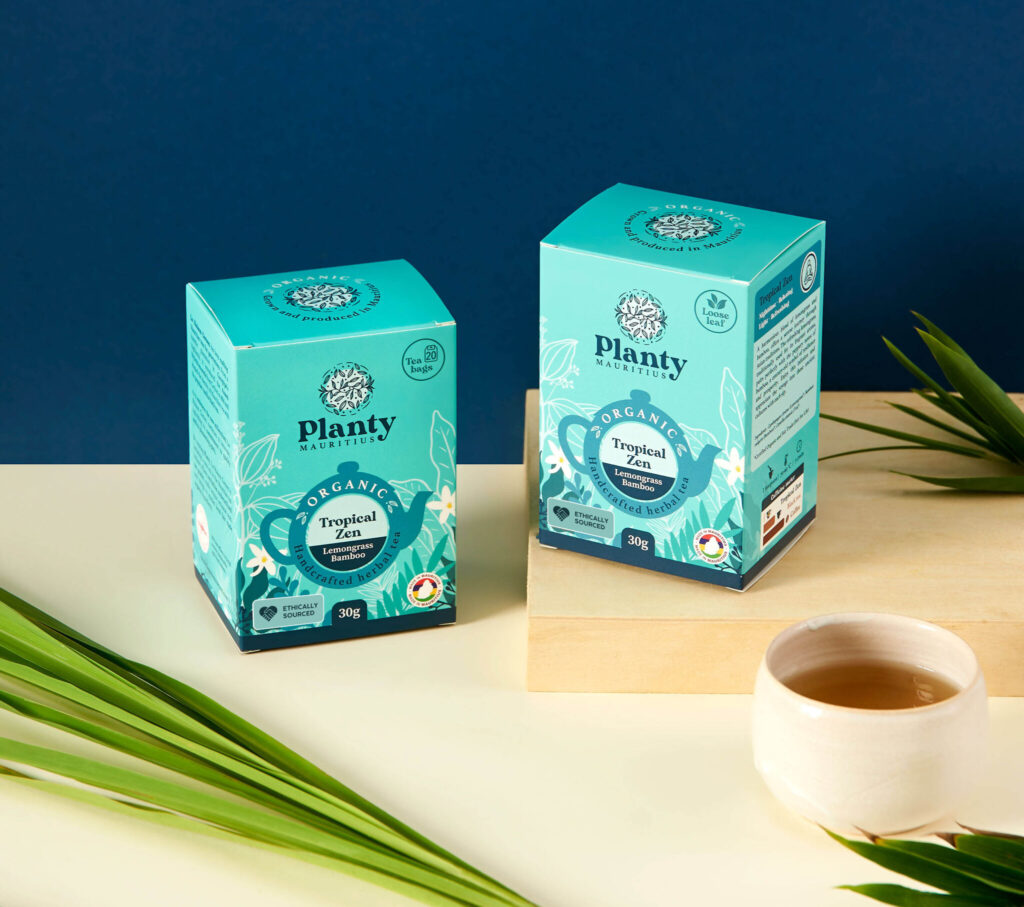 Tropical zen - Tea infusion : Tea cup Tropical zen - Tea infusion : Tea cup