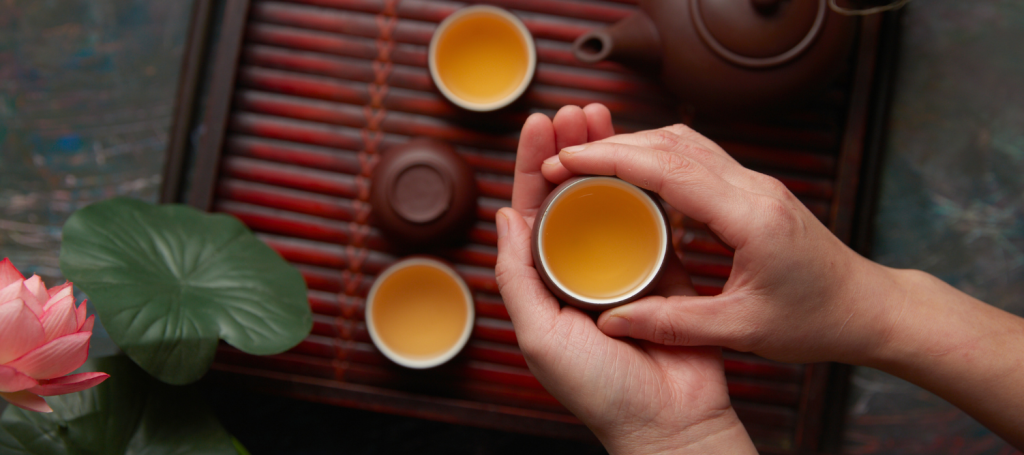 Herbal tea ritual Herbal tea ritual